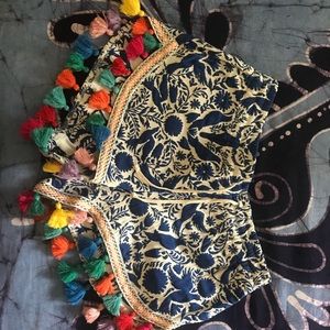 Judith March Tassel Shorts